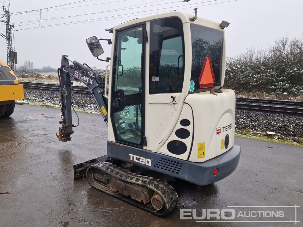 2016 Terex TC20 - Mini excavator: picture 3 2016 Terex TC20 - Mini excavator: picture 3