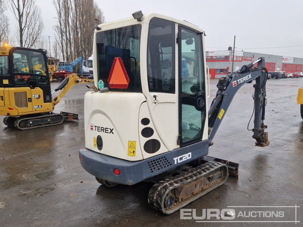 2016 Terex TC20 - Mini excavator: picture 5 2016 Terex TC20 - Mini excavator: picture 5