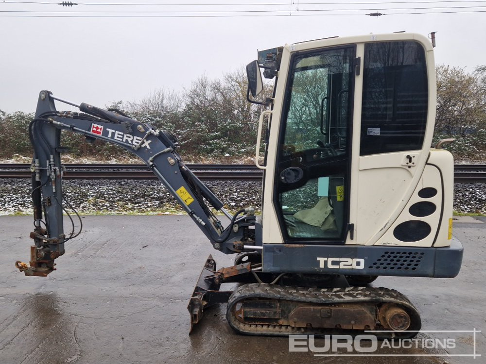 2016 Terex TC20 - Mini excavator: picture 2 2016 Terex TC20 - Mini excavator: picture 2