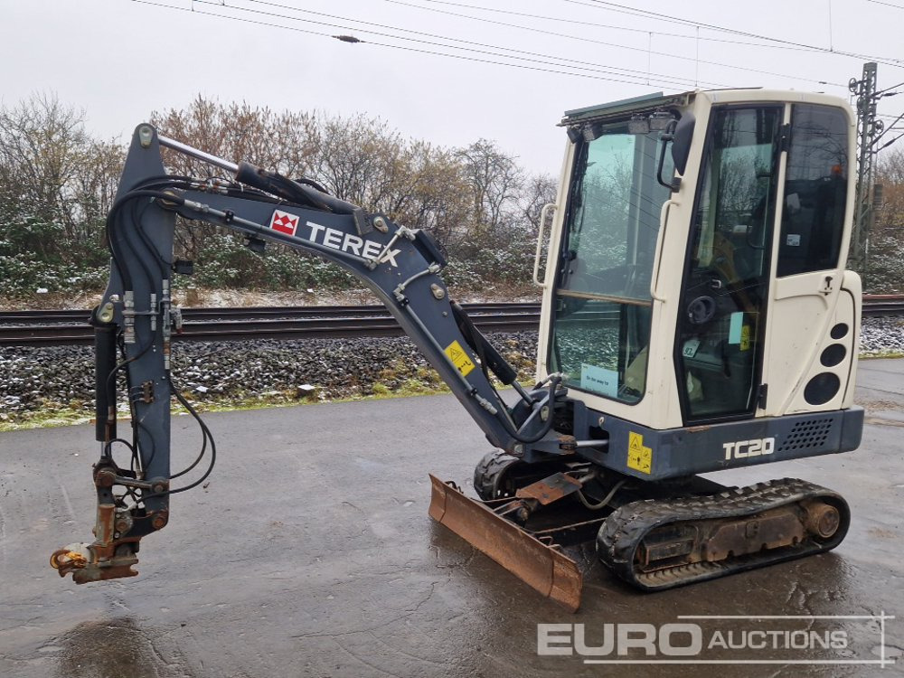 2016 Terex TC20 - Mini excavator: picture 1 2016 Terex TC20 - Mini excavator: picture 1