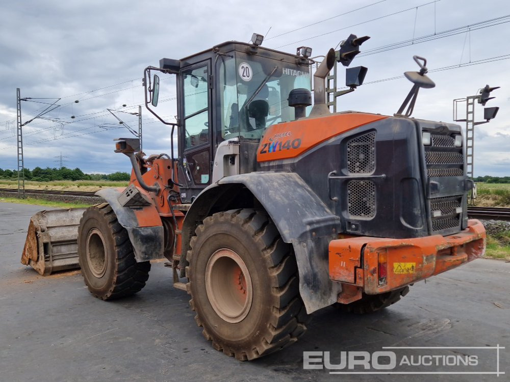 2017 Hitachi ZW140 - Wheel loader: picture 3 2017 Hitachi ZW140 - Wheel loader: picture 3
