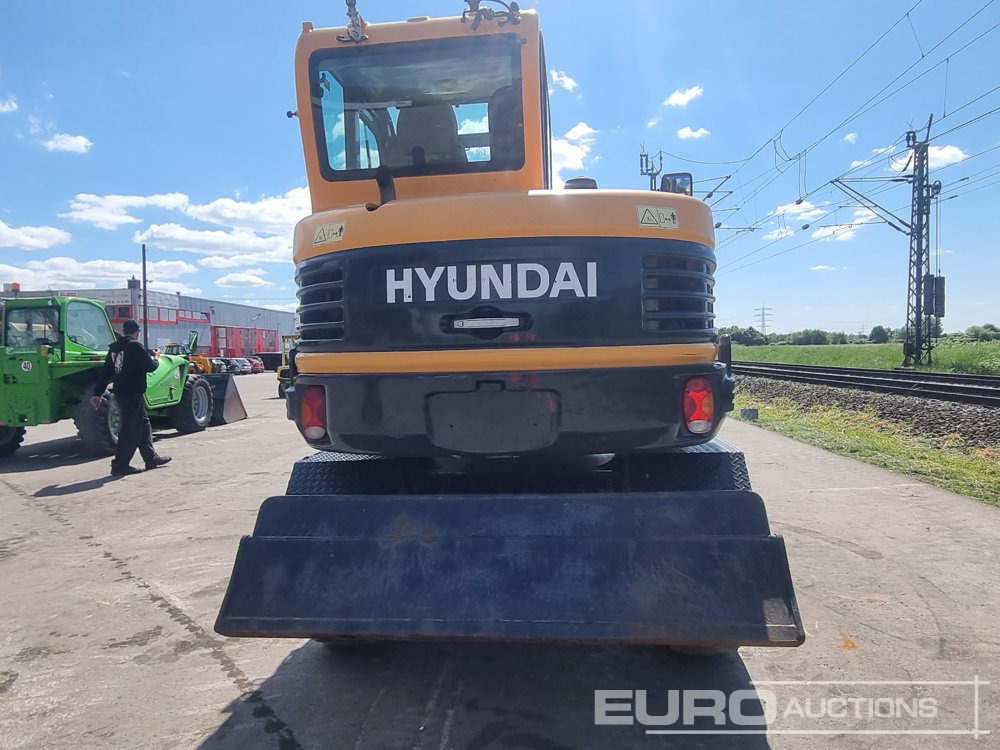 2017 Hyundai ROBEX 55W-9 - Wheel excavator: picture 4 2017 Hyundai ROBEX 55W-9 - Wheel excavator: picture 4