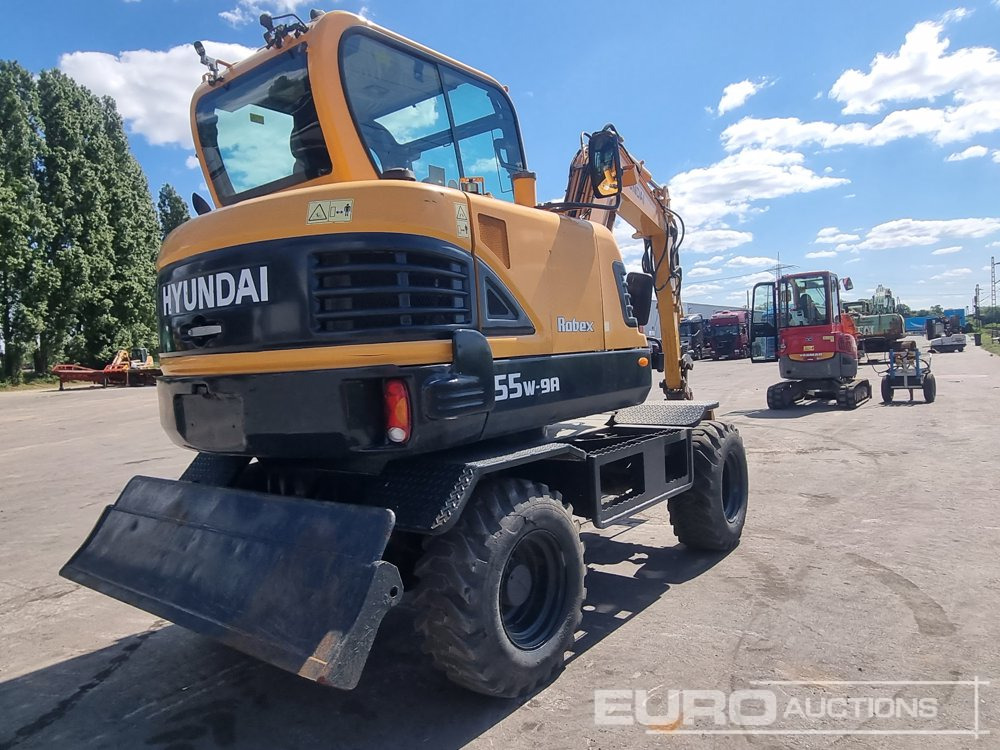 2017 Hyundai ROBEX 55W-9 - Wheel excavator: picture 5 2017 Hyundai ROBEX 55W-9 - Wheel excavator: picture 5