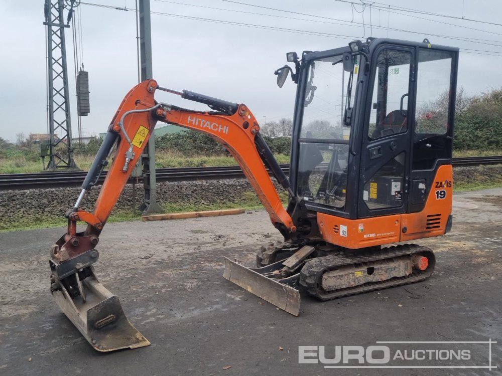 2019 Hitachi ZX19-5 - Mini excavator: picture 1 2019 Hitachi ZX19-5 - Mini excavator: picture 1