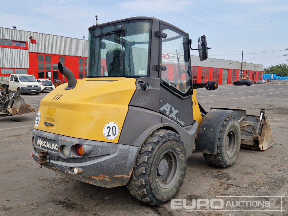2019 Mecalac AX1000 - Wheel loader: picture 5 2019 Mecalac AX1000 - Wheel loader: picture 5