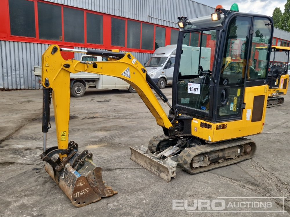 2020 JCB 16C-1 - Mini excavator: picture 1 2020 JCB 16C-1 - Mini excavator: picture 1