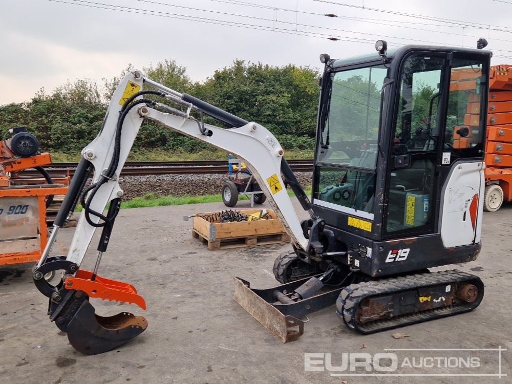 2021 Bobcat E19 - Mini excavator: picture 1 2021 Bobcat E19 - Mini excavator: picture 1