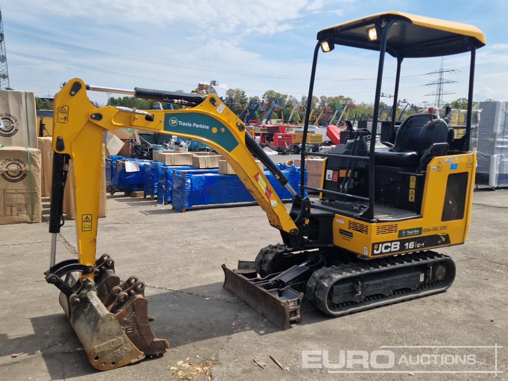 2021 JCB 16C-1 - Mini excavator: picture 1 2021 JCB 16C-1 - Mini excavator: picture 1