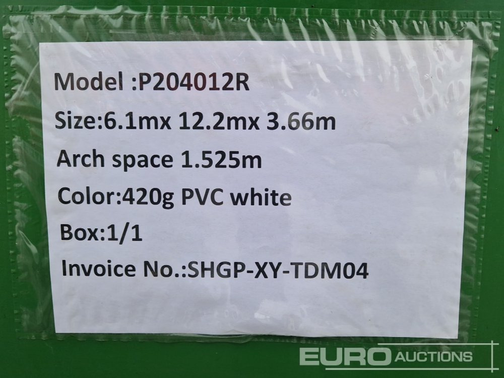 6.1 x 12.2 x 3.66m Dome Shelter - Construction container: picture 3 6.1 x 12.2 x 3.66m Dome Shelter - Construction container: picture 3