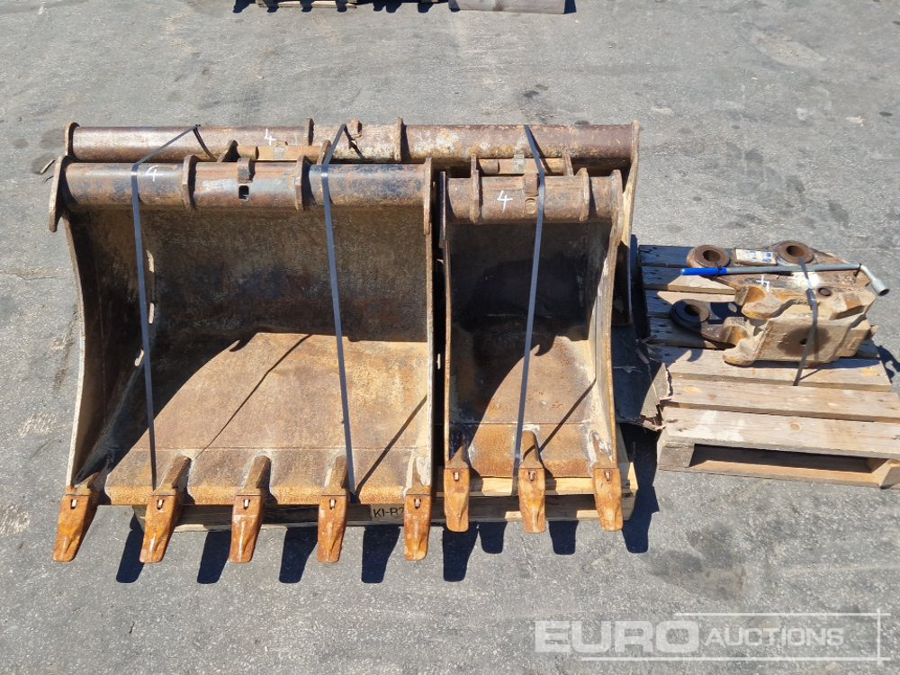 60" Ditching, 32", 16" Digging Buckets + QH - Bucket: picture 5 60" Ditching, 32", 16" Digging Buckets + QH - Bucket: picture 5