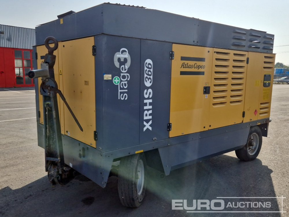 Atlas Copco XRHS366 775CFM - Air compressor: picture 1 Atlas Copco XRHS366 775CFM - Air compressor: picture 1