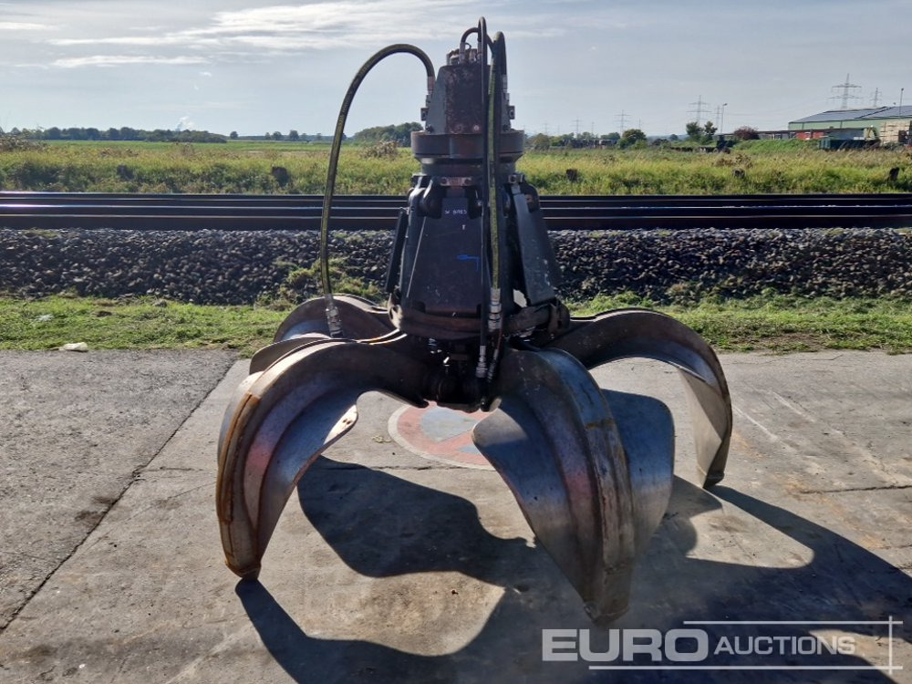 2019 HGT Hydraulic Totaying 5 Tyne Grapple - Attachment for Excavator: picture 1 2019 HGT Hydraulic Totaying 5 Tyne Grapple - Attachment for Excavator: picture 1