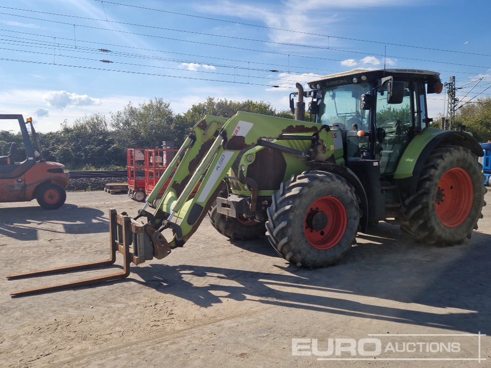 Claas Arion 640 - Farm tractor: picture 1 Claas Arion 640 - Farm tractor: picture 1