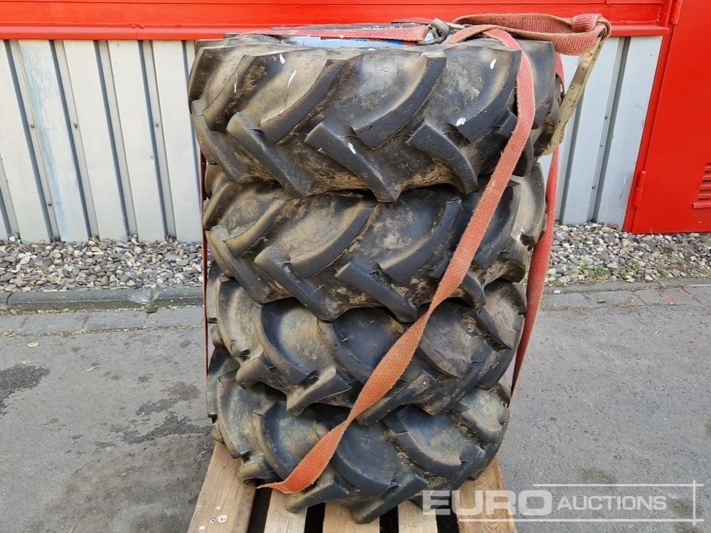 Firestone 11.5/80-15.3 Tyres on Rims (6 Holes) to suit Schaeffer/ Weidemann (4 of) - Tire: picture 1 Firestone 11.5/80-15.3 Tyres on Rims (6 Holes) to suit Schaeffer/ Weidemann (4 of) - Tire: picture 1