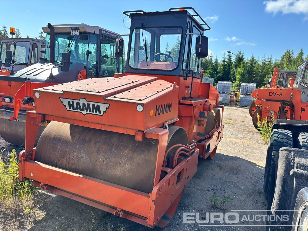 Hamm HD85 Double Drum Roller - Roller: picture 1 Hamm HD85 Double Drum Roller - Roller: picture 1