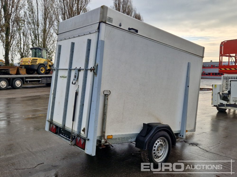Humbauer Single Axle Box Trailer, Ramp - Car trailer: picture 4 Humbauer Single Axle Box Trailer, Ramp - Car trailer: picture 4
