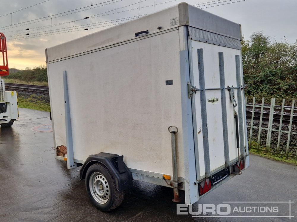 Humbauer Single Axle Box Trailer, Ramp - Car trailer: picture 3 Humbauer Single Axle Box Trailer, Ramp - Car trailer: picture 3