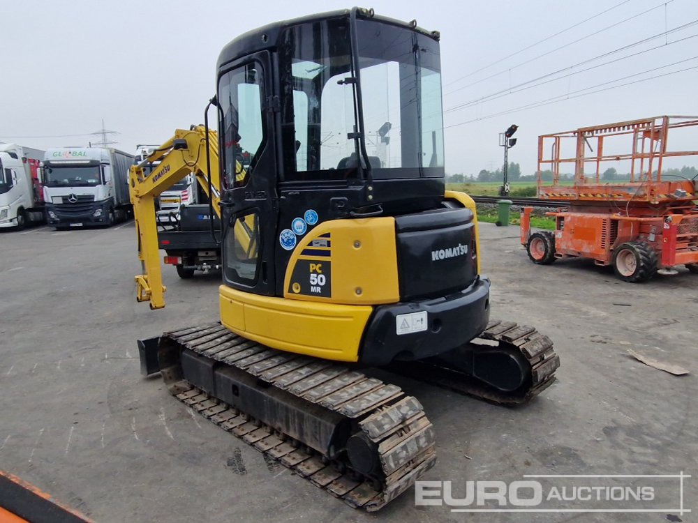 Komatsu PC50 MR-2 - Mini excavator: picture 3 Komatsu PC50 MR-2 - Mini excavator: picture 3