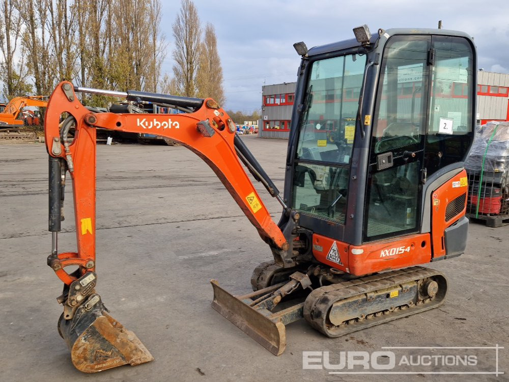 Kubota KX015-4 - Mini excavator: picture 1 Kubota KX015-4 - Mini excavator: picture 1