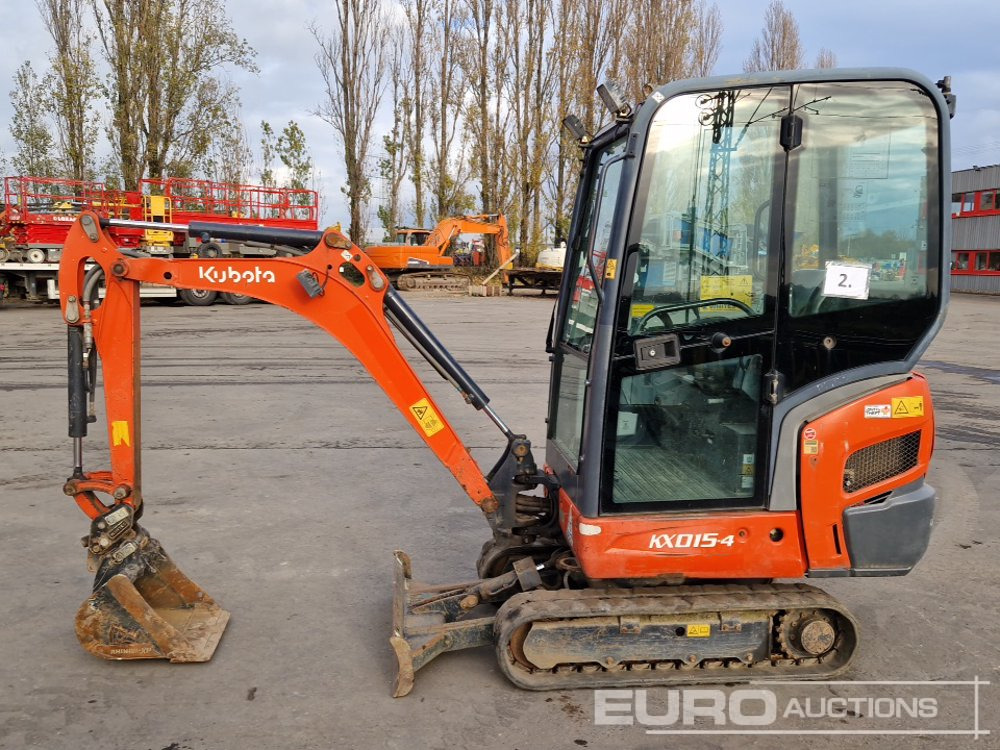 Kubota KX015-4 - Mini excavator: picture 2 Kubota KX015-4 - Mini excavator: picture 2