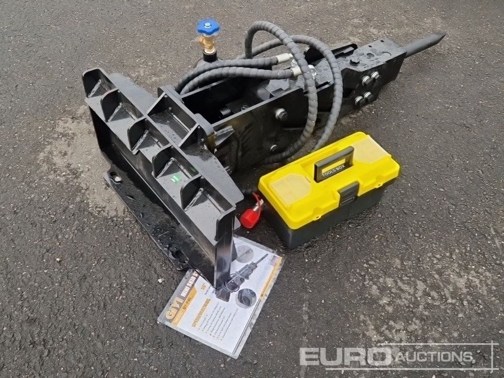 Unused 2025 Breaker to suit Skidsteer Loader - Material handling equipment: picture 3 Unused 2025 Breaker to suit Skidsteer Loader - Material handling equipment: picture 3