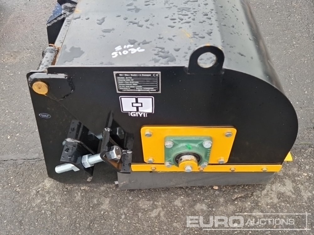 Unused 2025 GIYI Boxbroom Sweeper to suit Skidsteer Loader - Material handling equipment: picture 5 Unused 2025 GIYI Boxbroom Sweeper to suit Skidsteer Loader - Material handling equipment: picture 5
