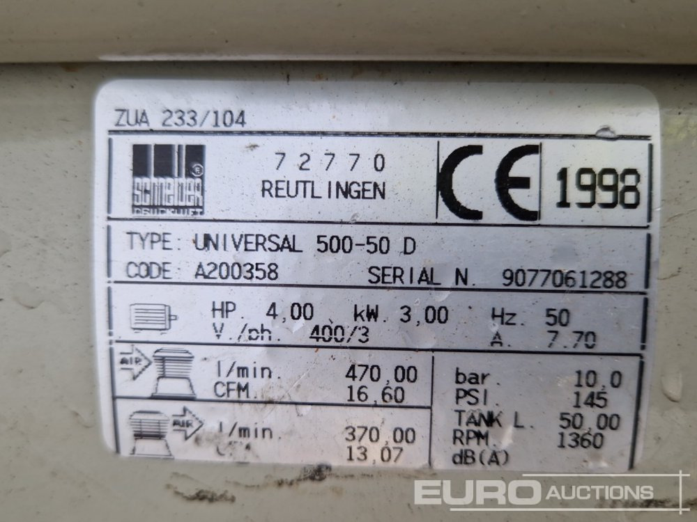 Air compressor Schneider Garage Compressor: picture 8 Air compressor Schneider Garage Compressor: picture 8