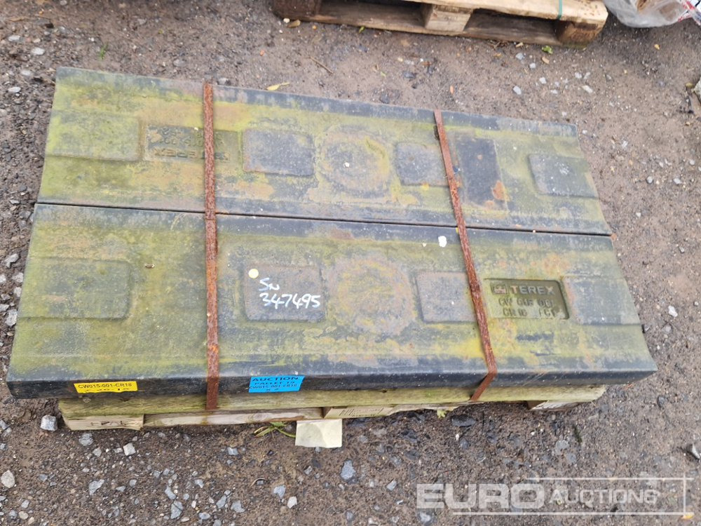 Terex Tp550 Chrome Blow Bars - Construction equipment: picture 5 Terex Tp550 Chrome Blow Bars - Construction equipment: picture 5