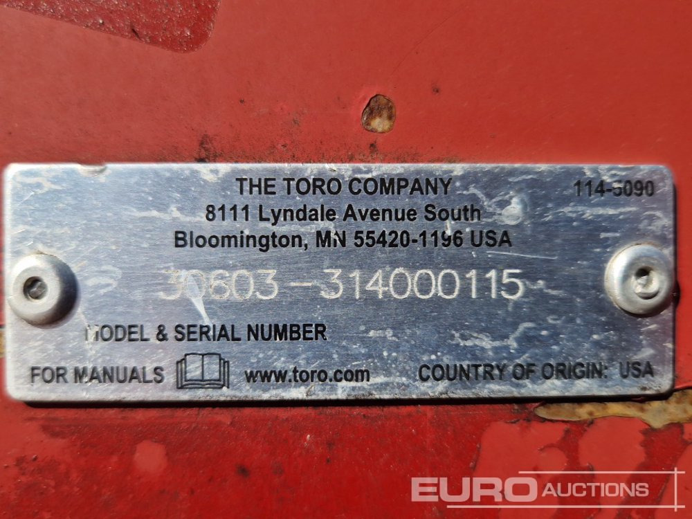 Garden mower Toro GROUNDSMASTER: picture 27