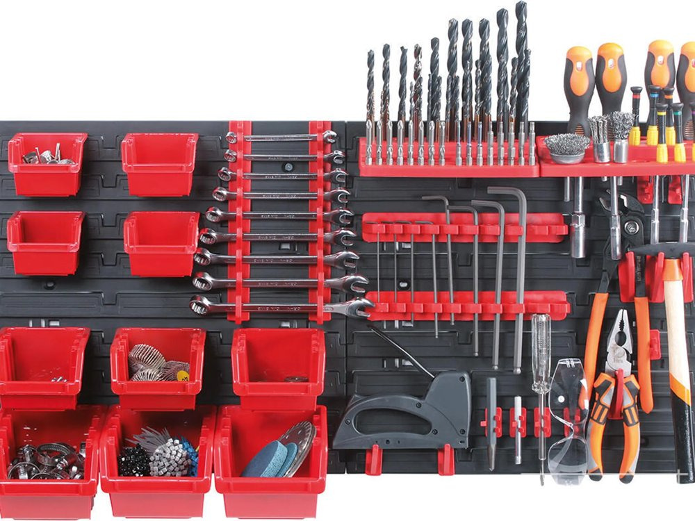 Unused 2025 KISTENBERG 800x195x392mm Orderline Tool Boad Set, Modular System, Smart Holders, Easy-Extendable, Wall-Mounting - Construction equipment: picture 2 Unused 2025 KISTENBERG 800x195x392mm Orderline Tool Boad Set, Modular System, Smart Holders, Easy-Extendable, Wall-Mounting - Construction equipment: picture 2