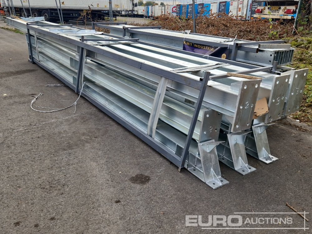 Unused 2025 KMY Industrial 10x10x6.3m Galvanized Steel Framed Building - Construction container: picture 2 Unused 2025 KMY Industrial 10x10x6.3m Galvanized Steel Framed Building - Construction container: picture 2