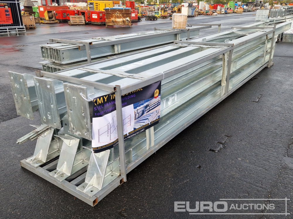 Unused 2025 KMY Industrial 10x10x6.3m Galvanized Steel Framed Building - Construction container: picture 2 Unused 2025 KMY Industrial 10x10x6.3m Galvanized Steel Framed Building - Construction container: picture 2