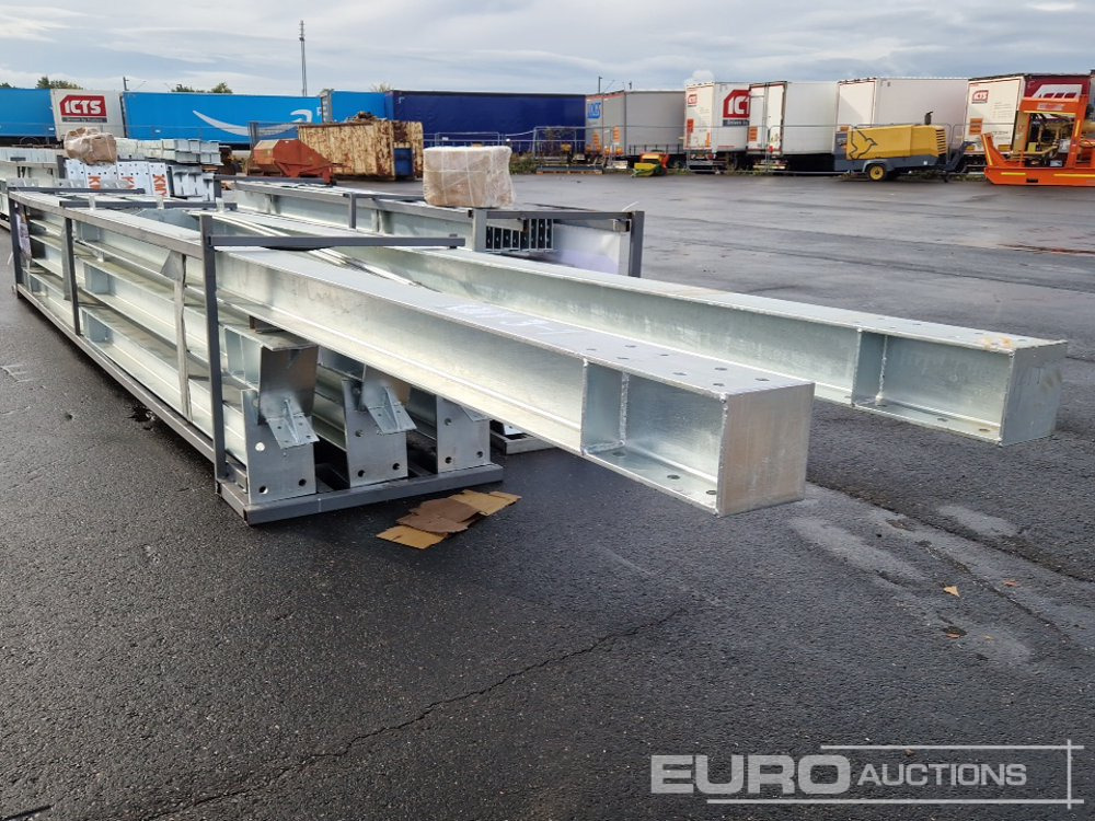 Unused 2025 KMY Industrial 10x10x6.3m Galvanized Steel Framed Building - Construction container: picture 3 Unused 2025 KMY Industrial 10x10x6.3m Galvanized Steel Framed Building - Construction container: picture 3