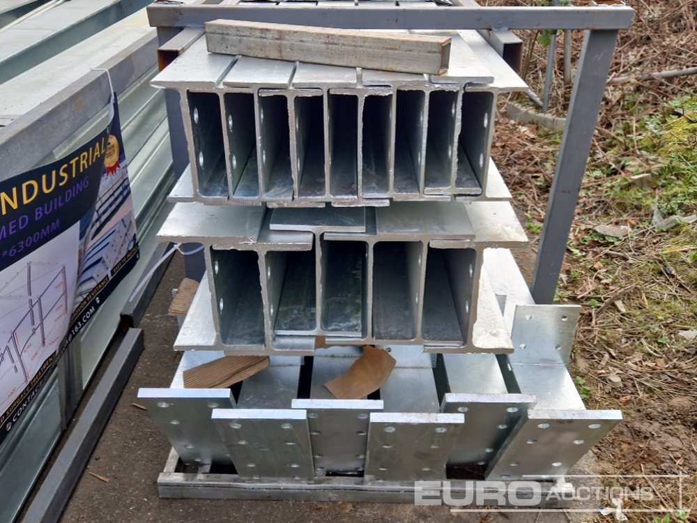 Unused 2025 KMY Industrial 10x10x6.3m Galvanized Steel Framed Building - Construction container: picture 5 Unused 2025 KMY Industrial 10x10x6.3m Galvanized Steel Framed Building - Construction container: picture 5