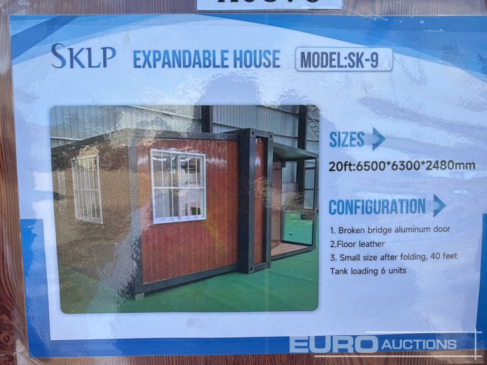 Unused 2025 SKLP SK-9 - Construction container: picture 1 Unused 2025 SKLP SK-9 - Construction container: picture 1