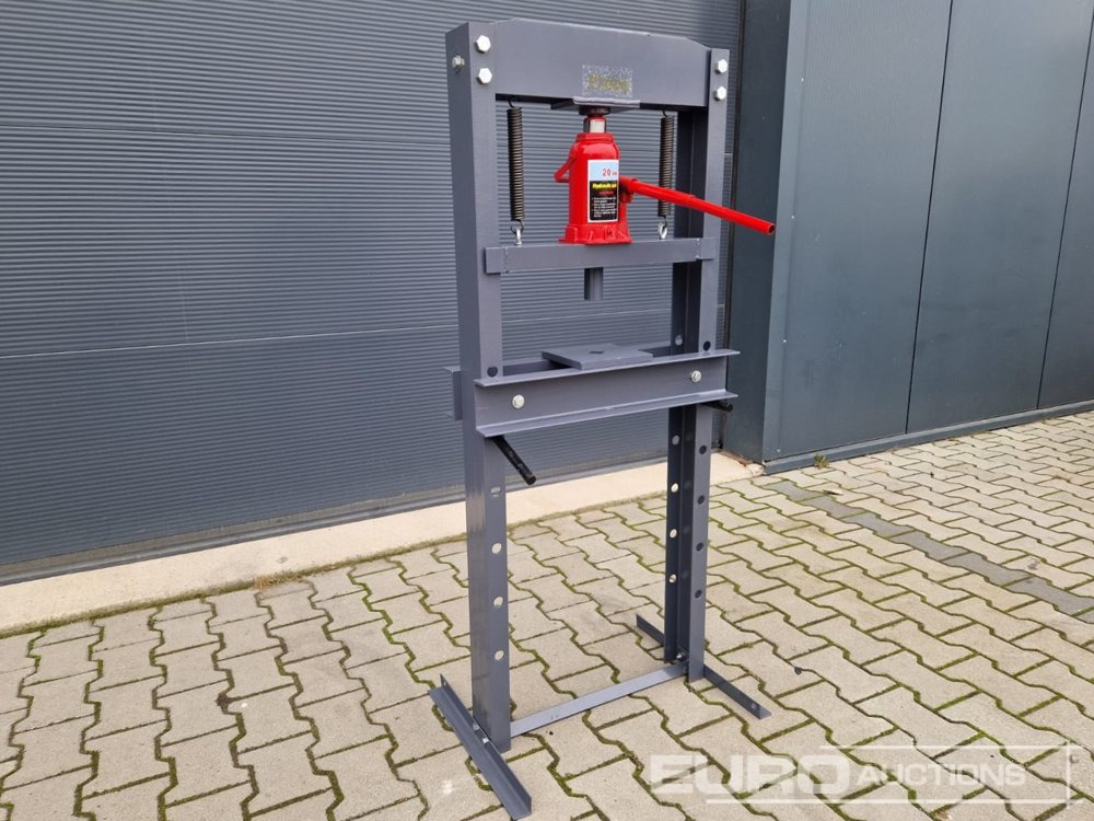 Unused 20TON Hydraulic Workshop Press - Metalworking machinery: picture 4 Unused 20TON Hydraulic Workshop Press - Metalworking machinery: picture 4