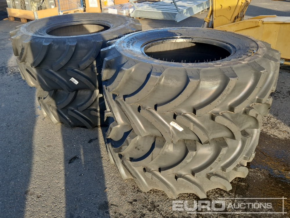 Unused Firestone 460/70R24 Tyres (4 of) - Tire: picture 2 Unused Firestone 460/70R24 Tyres (4 of) - Tire: picture 2