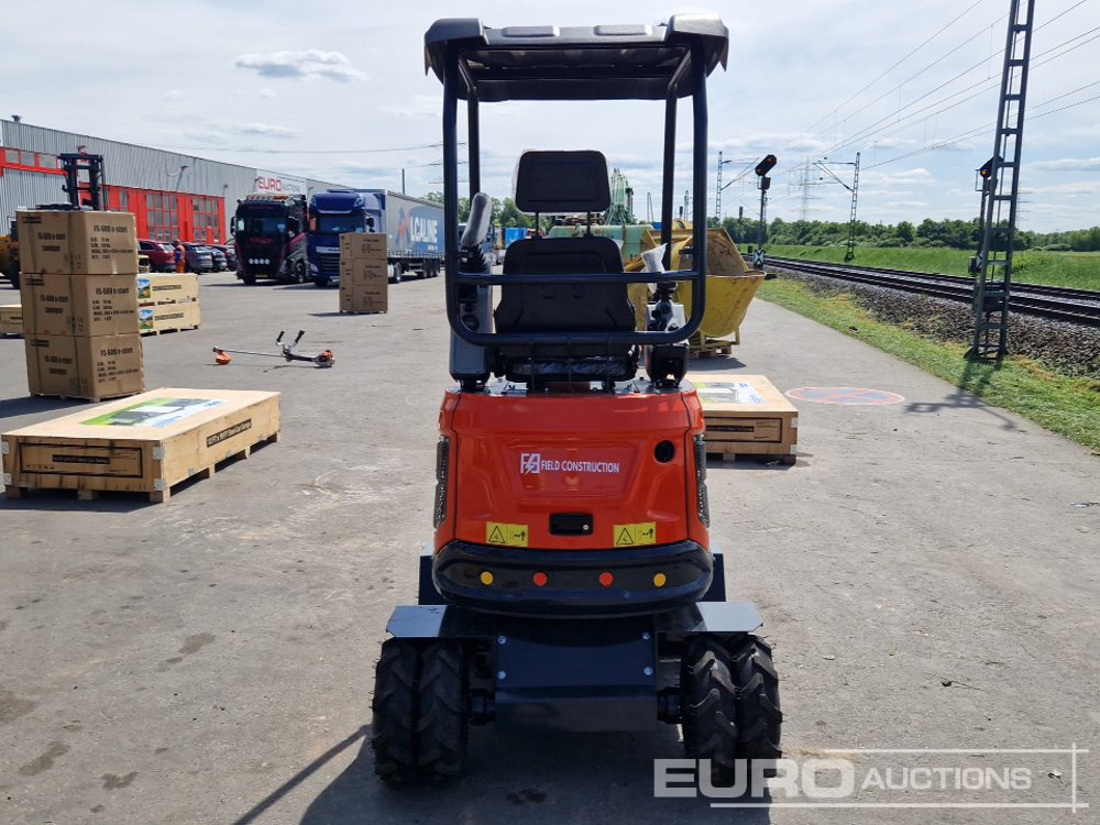 Unused HFT150E Wheeled Mini Excavator Blade, 3 Buckets - Wheel excavator: picture 4 Unused HFT150E Wheeled Mini Excavator Blade, 3 Buckets - Wheel excavator: picture 4