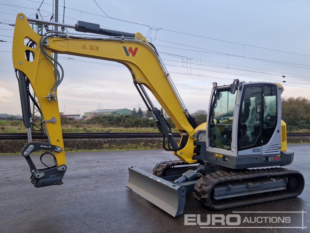 Unused Wacker Neuson ET90 - Mini excavator: picture 1 Unused Wacker Neuson ET90 - Mini excavator: picture 1