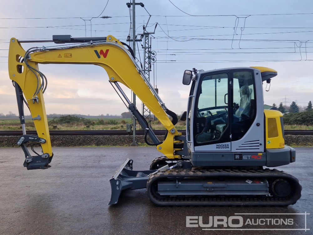 Unused Wacker Neuson ET90 - Mini excavator: picture 2 Unused Wacker Neuson ET90 - Mini excavator: picture 2