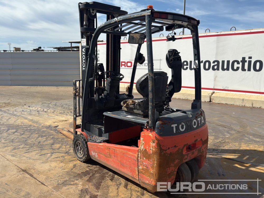 2015 Toyota 8FBET18 - Electric forklift: picture 3 2015 Toyota 8FBET18 - Electric forklift: picture 3