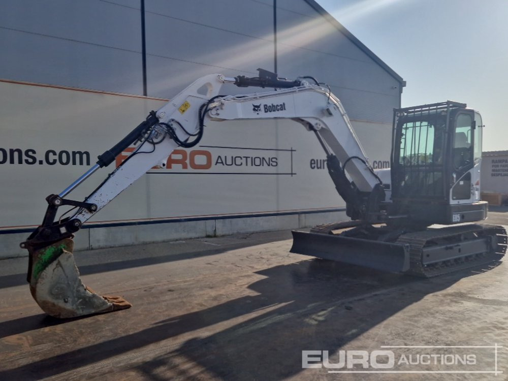 2017 Bobcat E85 - Mini excavator: picture 1 2017 Bobcat E85 - Mini excavator: picture 1