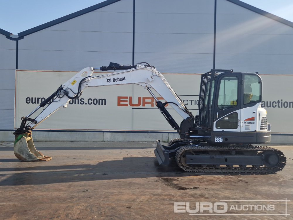 2017 Bobcat E85 - Mini excavator: picture 2 2017 Bobcat E85 - Mini excavator: picture 2