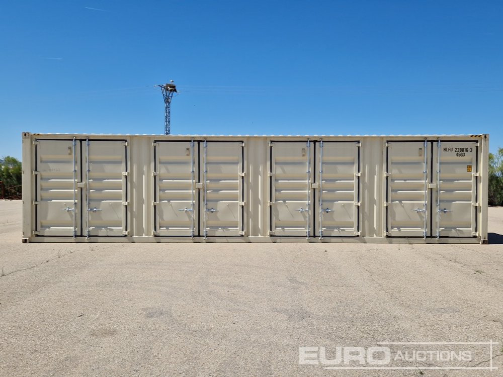 2025 40 HQ Container, One Side Multi-Door, 4 Doors - Shipping container: picture 2 2025 40 HQ Container, One Side Multi-Door, 4 Doors - Shipping container: picture 2