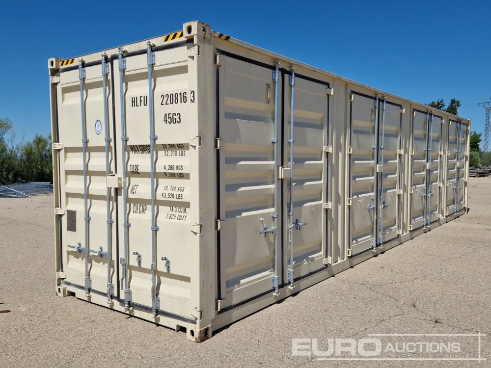 2025 40 HQ Container, One Side Multi-Door, 4 Doors - Shipping container: picture 1 2025 40 HQ Container, One Side Multi-Door, 4 Doors - Shipping container: picture 1
