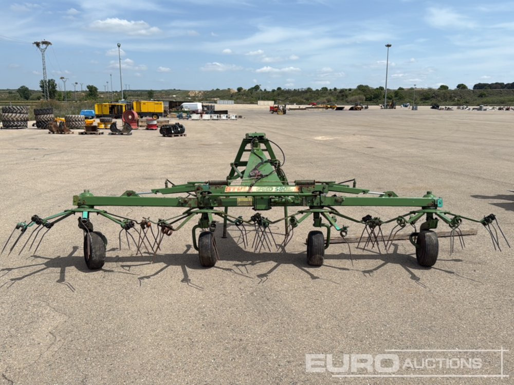 Stoll Speed 580 Hydro Rotating Hay Rake Attachment to suit Tractor - Agricultural machinery: picture 1 Stoll Speed 580 Hydro Rotating Hay Rake Attachment to suit Tractor - Agricultural machinery: picture 1