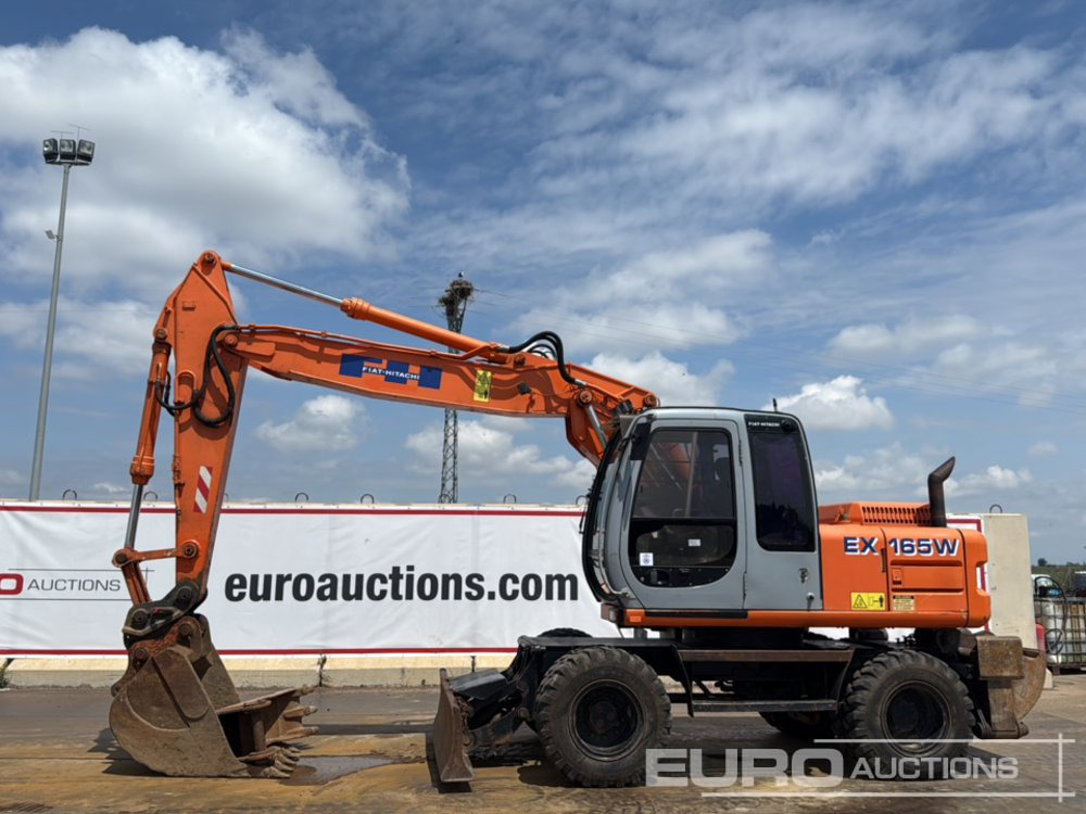 Fiat Hitachi EX165W - Wheel excavator: picture 2 Fiat Hitachi EX165W - Wheel excavator: picture 2