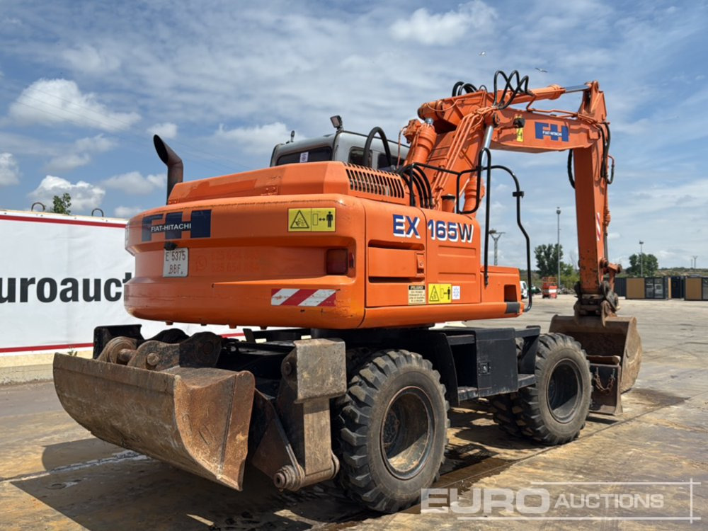 Fiat Hitachi EX165W - Wheel excavator: picture 5 Fiat Hitachi EX165W - Wheel excavator: picture 5