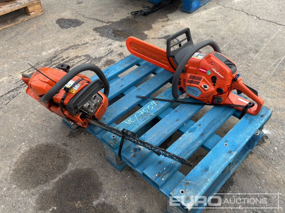 Husqvarna Petrol Chain Saw (2 of) - Construction equipment: picture 3 Husqvarna Petrol Chain Saw (2 of) - Construction equipment: picture 3