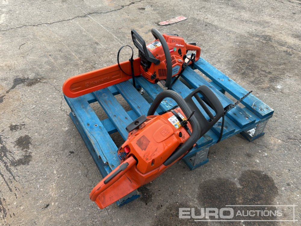 Husqvarna Petrol Chain Saw (2 of) - Construction equipment: picture 2 Husqvarna Petrol Chain Saw (2 of) - Construction equipment: picture 2
